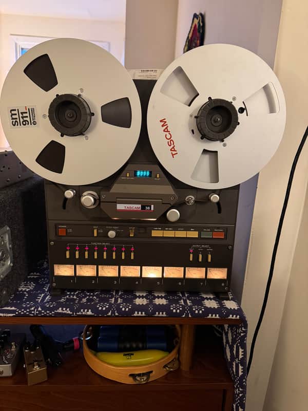 TASCAM 38 1/2" Tape Machine and Tascam M308 mixer