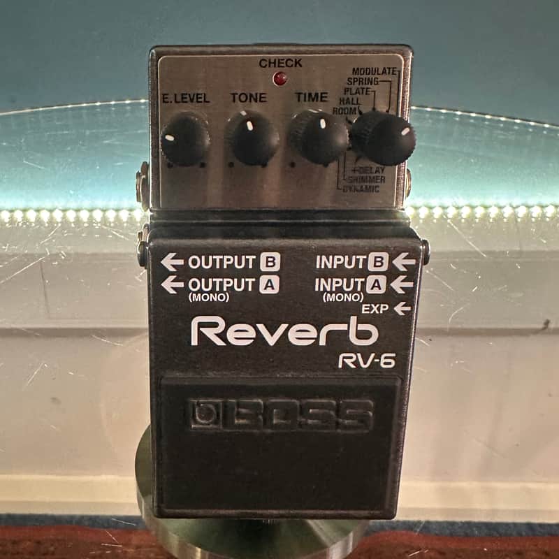 Boss RV-6 Reverb Effects Pedal