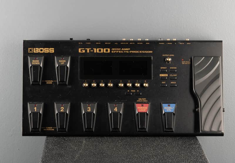 Boss GT-100 Guitar Effects Processor, '12