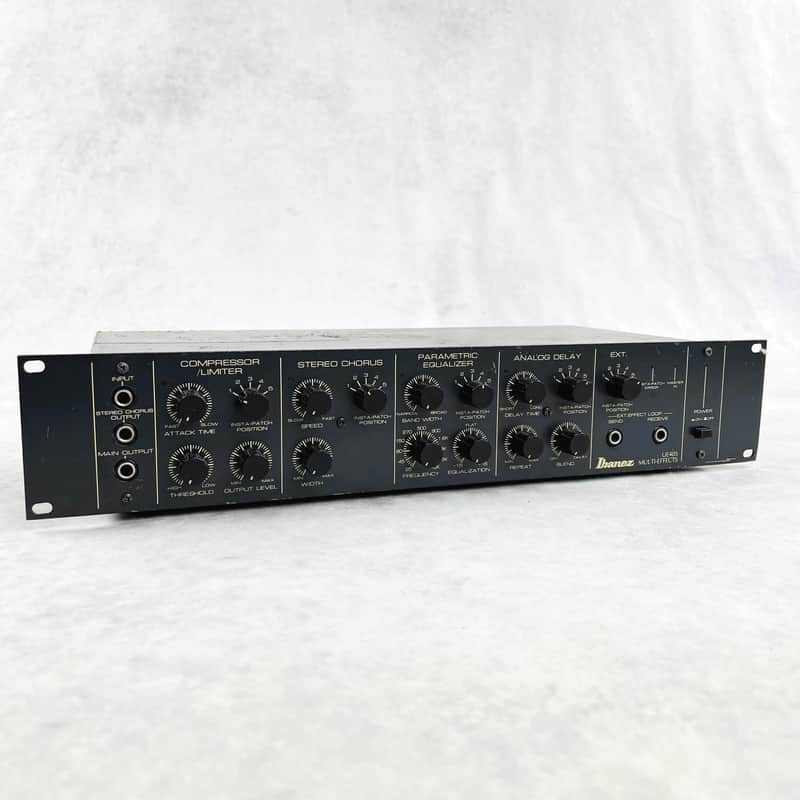 Ibanez UE405 Multi-Effects Rackmount Unit Owned by Tom Verlaine 1980s - Black