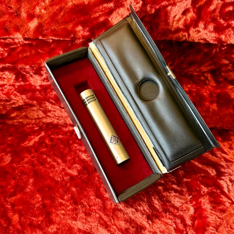 Neumann KM-84 Small Diaphragm Cardioid Condenser Microphone Nickel KMi-84 original vintage