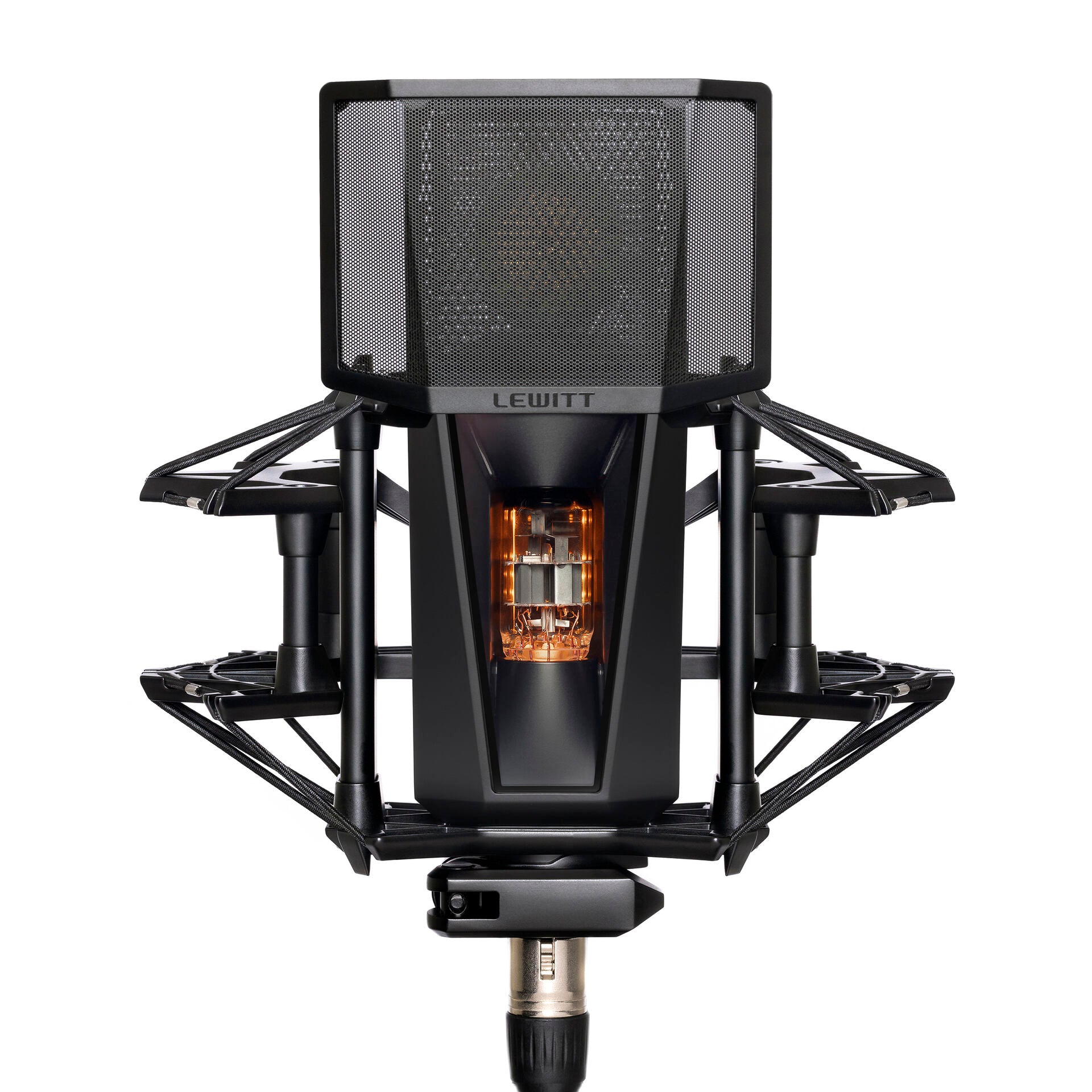 Pure Tube Cardioid Tube Microphone with Shockmount and Pop Filter - Studio Set