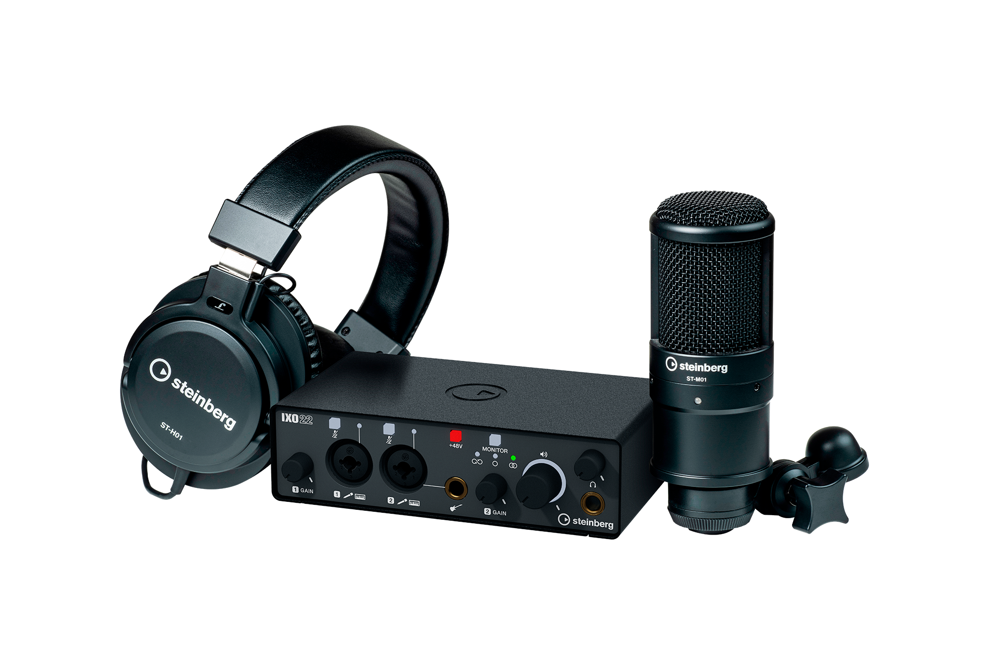 IXO22 USB-C Audio Interface - Recording Pack