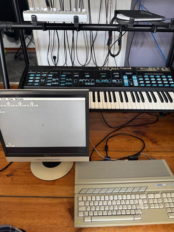 Atari 1040STe Pro Setup – SD4ST + Cubase 3.0 + 2× MIDEX