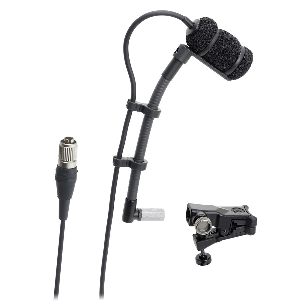 Clip-on 5'' Gooseneck Cardioid Instrument Microphone System