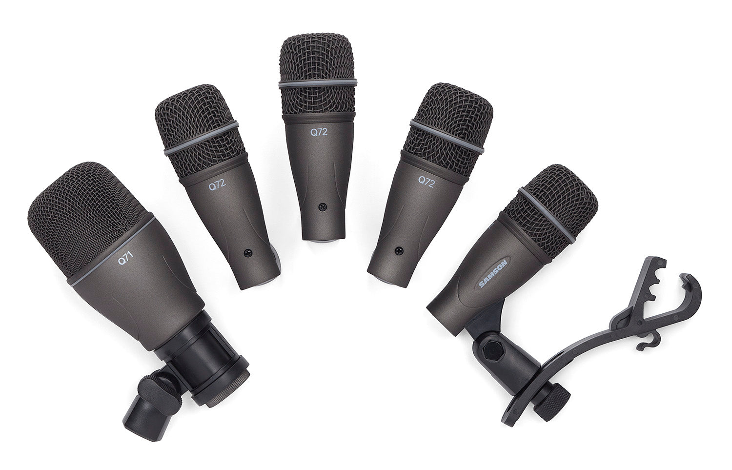 DK705 5-Piece Drum Mic Kit with Case
