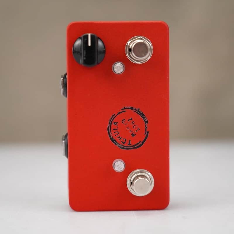 Lovepedal Red Tchula Boost Guitar Effects Pedal w/ Box #58873