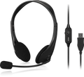 HS20 USB Stereo Headset with Swivel Microphone
