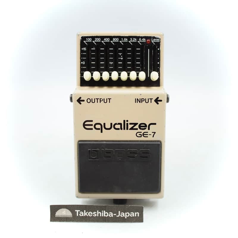 Boss GE-7 Equalizer Guitar Effect Pedal IM27864