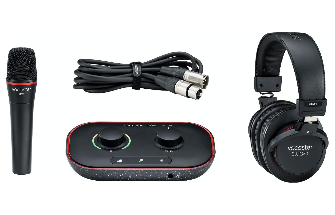 Vocaster One Studio Podcasting Kit