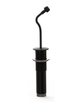 IM3-B Installation Microphone with 3 Inch Gooseneck - Black