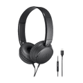 ATH-S120C Wired USB-C On-Ear Headphones - Black
