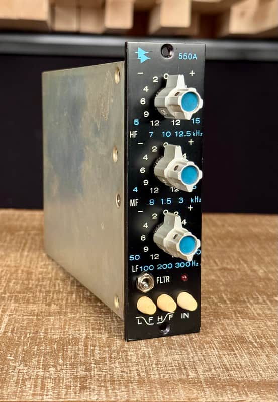 Vintage 1970s API 550A-1 500 Series Equalizer. Similar to 550A. 550 A A-1. Unit 2