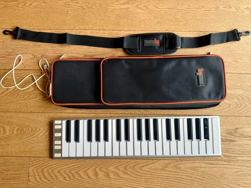 CME Xkey 37-Key Mobile USB Keyboard MIDI Controller - Silver