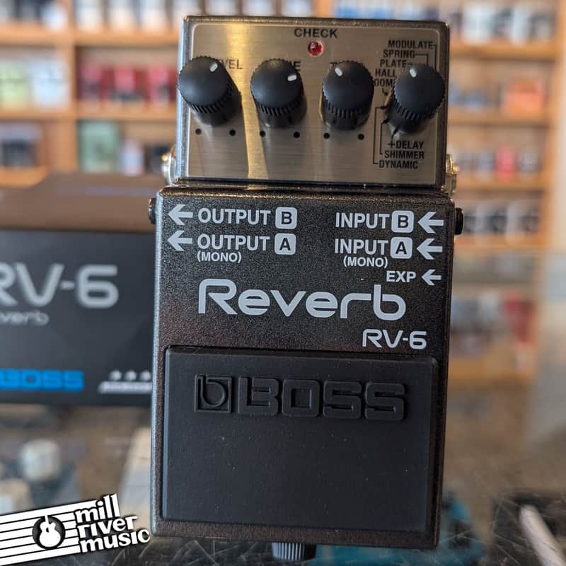 Boss RV-6 Reverb - Used, with Box
