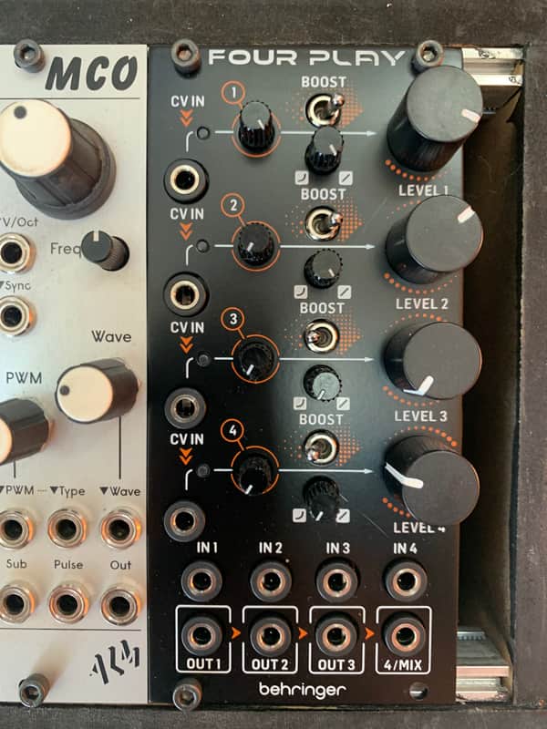 Behringer Four Play Eurorack Module 2021 - Present - Black