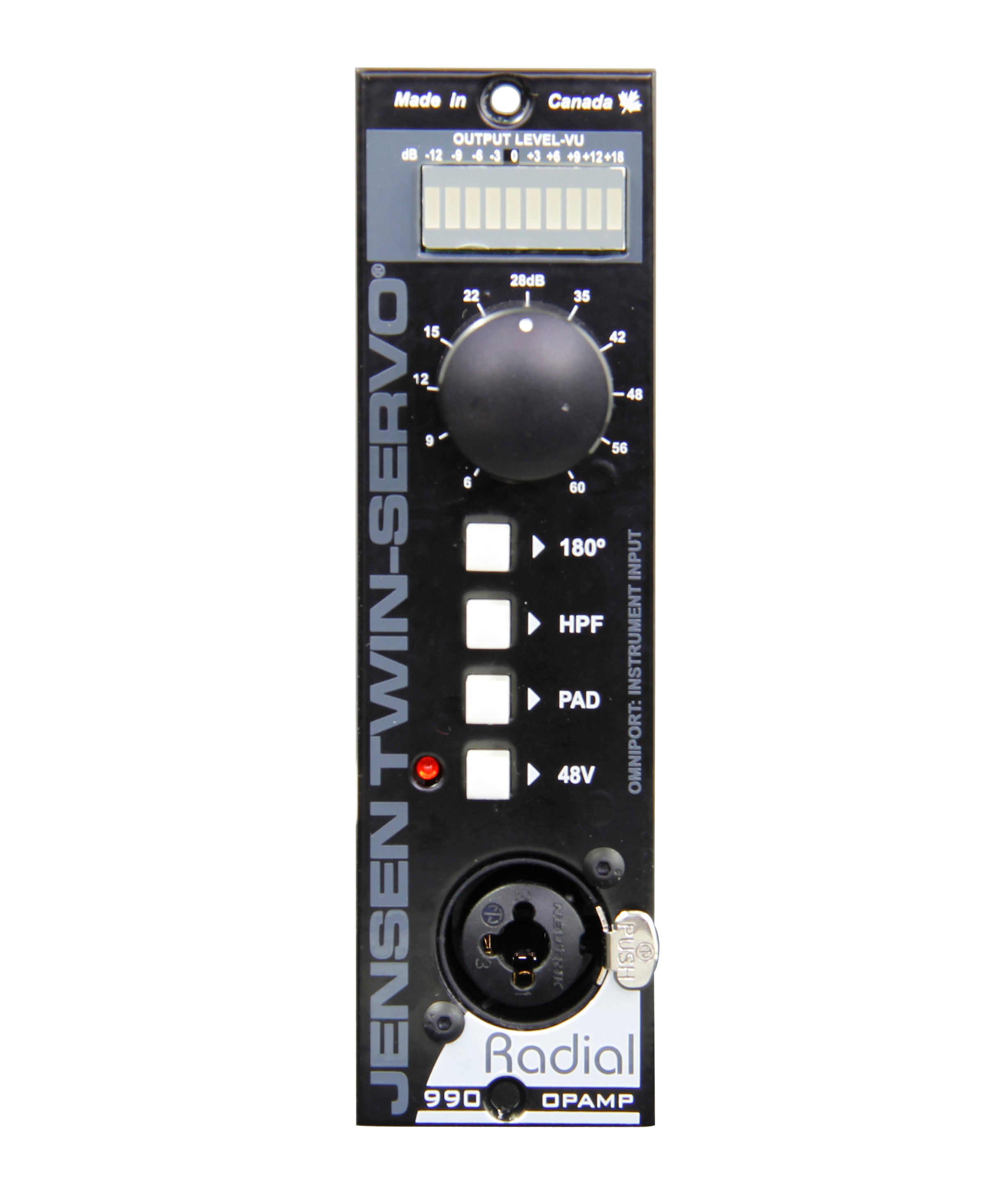 Twin Servo 500 Series Mic Preamp