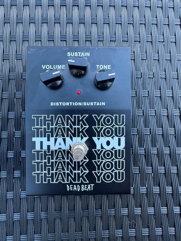 DeadBeat Sound Thank You Distortion/Sustainer 2017-2018 - Black