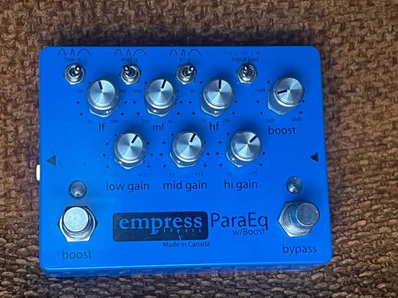 Empress ParaEQ with Boost 2010s - Blue