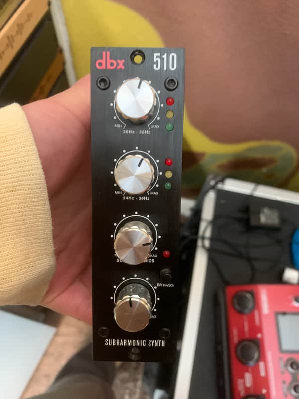 DBX 510 500 Series Subharmonic Synth Module 2010s - Black