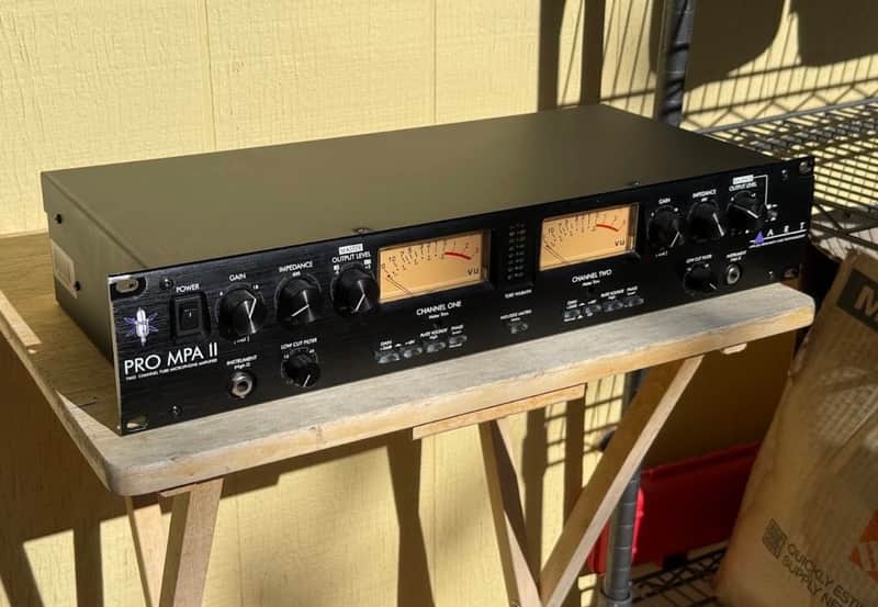 ART Pro MPA II 2-Channel Microphone Preamp 2009 - Present - Black