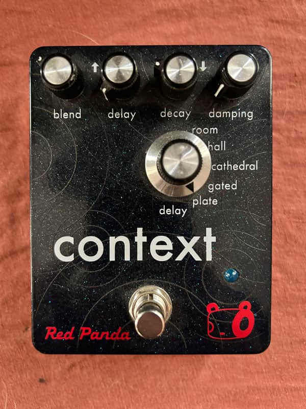 Red Panda Context Reverb 2010s - Blue Graphic