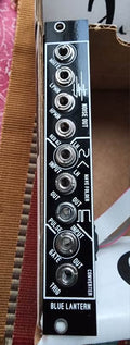 Blue Lantern - Noise/Lockhart Wavefolder/Gate to Trigger Converter Utility 2010's - Black