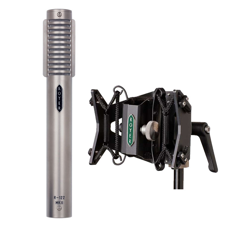R-122 MKII Active Ribbon Microphone and RSM-SS1 Sling-Shock Bundle