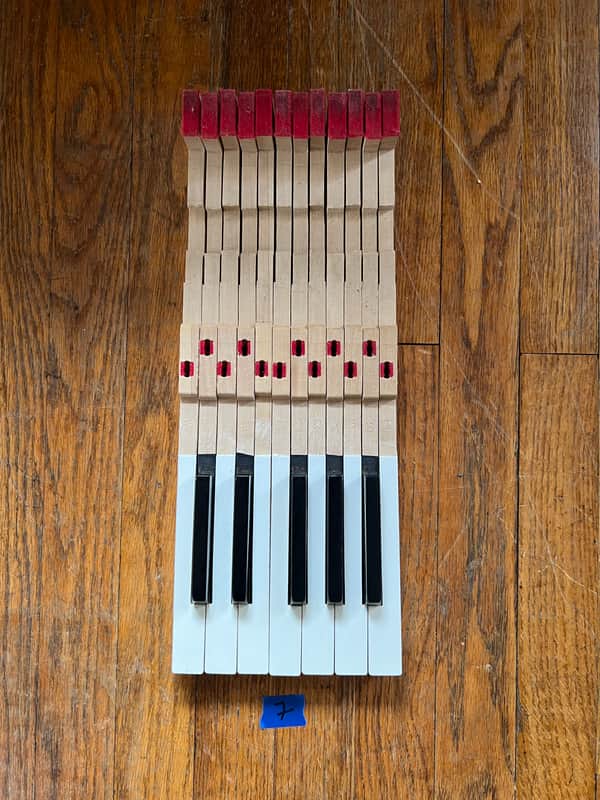 Fender Rhodes REPLACEMENT KEYS, 1 octave (1974) (listing 7 of 7)
