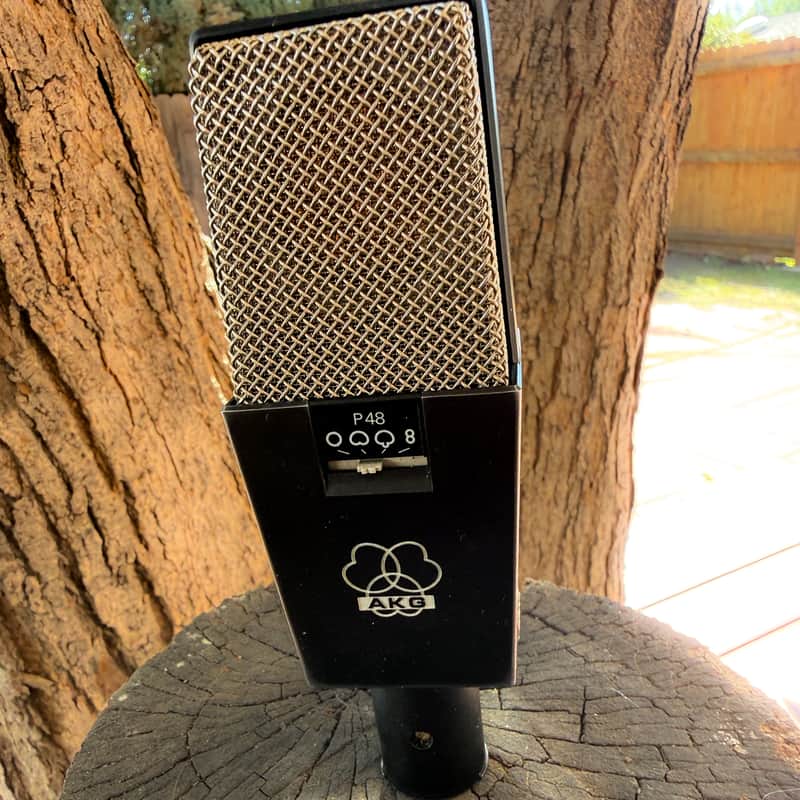 AKG AKG C414 B-ULS CK12 EB Vintage 1989 1989 - Matte black