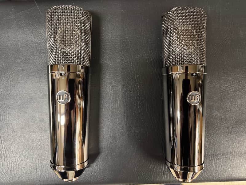 Warm Audio WA-87 R2 TS Large-diaphragm Condenser Microphone Stereo Pair - Limited-edition Titanium Share Item ID: WA87R2TS 2025 - Titanium