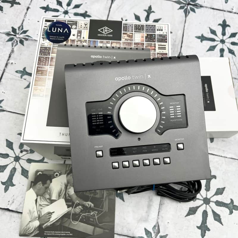 Universal Audio Apollo Twin X DUO Thunderbolt 3 Audio Interface