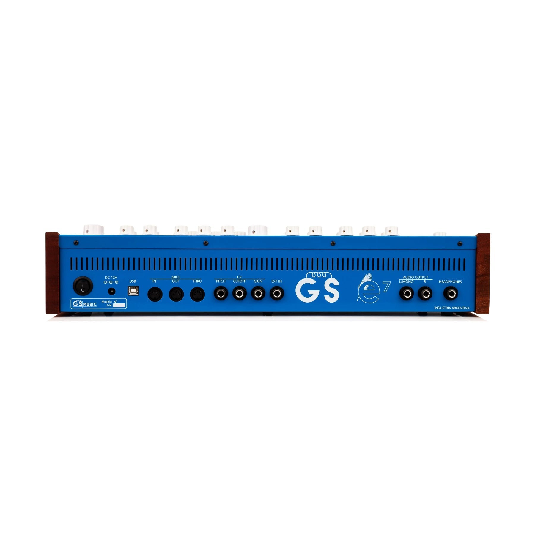 GS Music e7 Desktop - Blue, keyboard synthesizer instrument