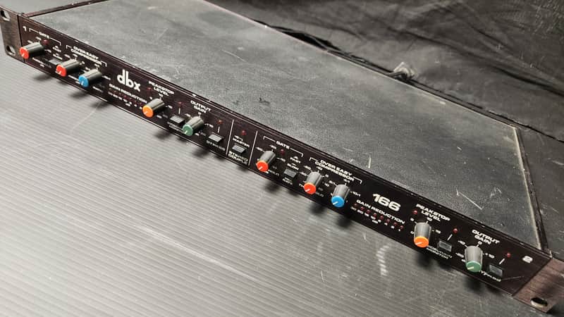 DBX Model 166 Over Easy Compressor with Gate and Peakstop Limiter