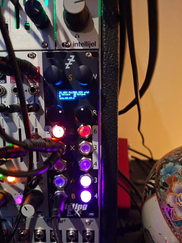 Expert Sleepers Super Disting EX Plus A Multi-Function Eurorack Synth Module 2020 - Present - Black