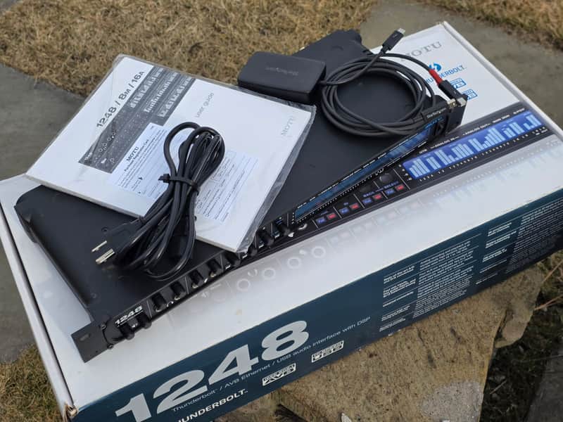 MOTU 1248: Audio Interface - USB/Thunderbolt - Tested & Factory Reset
