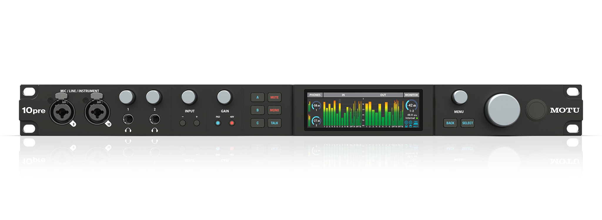 10pre Thunderbolt 4/USB4 Audio Interface