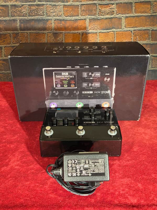 Line 6 HX Stomp Multi-Effects Unit w/ Original Box & Power Supply