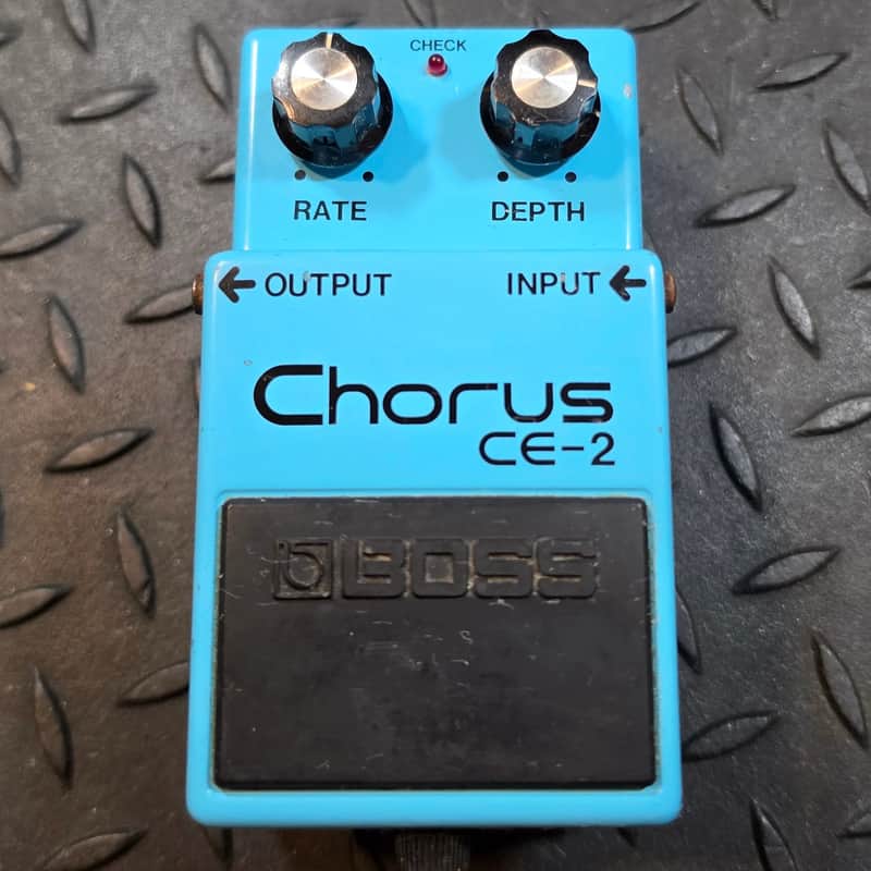 Boss CE-2 Chorus Long Dash (Black Label) MIJ Japan Vintage Converted to PSA 9vDC Specs