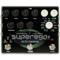 Black Electro-Harmonix Superego Plus multi-effect pedal with multiple control knobs and footswitches.