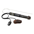 LR Baggs Element active system with pickup cartridge, volume control, and 9V battery clip.