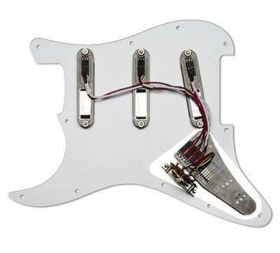 EMG RA-2 Pro Series Prewired Pickguard – White – 6072