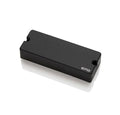 Black rectangular pickup with EMG logo and two mounting holes on each end.