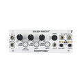 Silver Endorphin.es Golden Master 1U eurorack module with knobs, buttons, and audio jacks.
