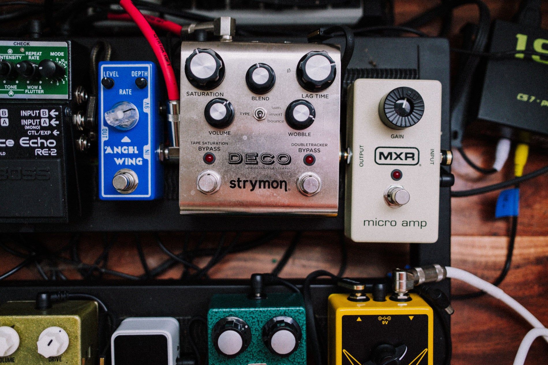 Envoy Music lifestyle — pedalboards and guitar gear