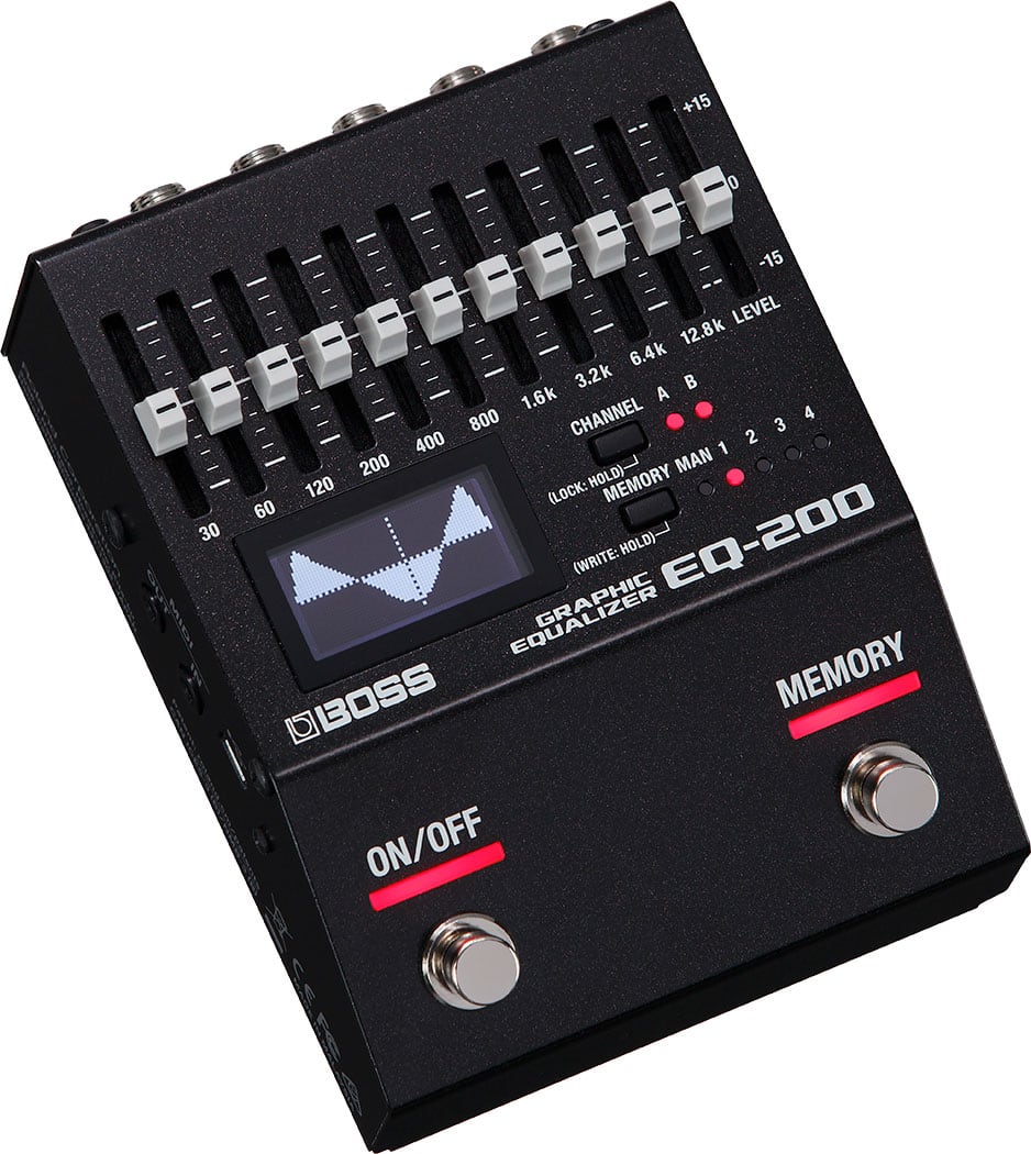 Boss EQ-200 Graphic Equalizer, parametric or graphic equalizer unit