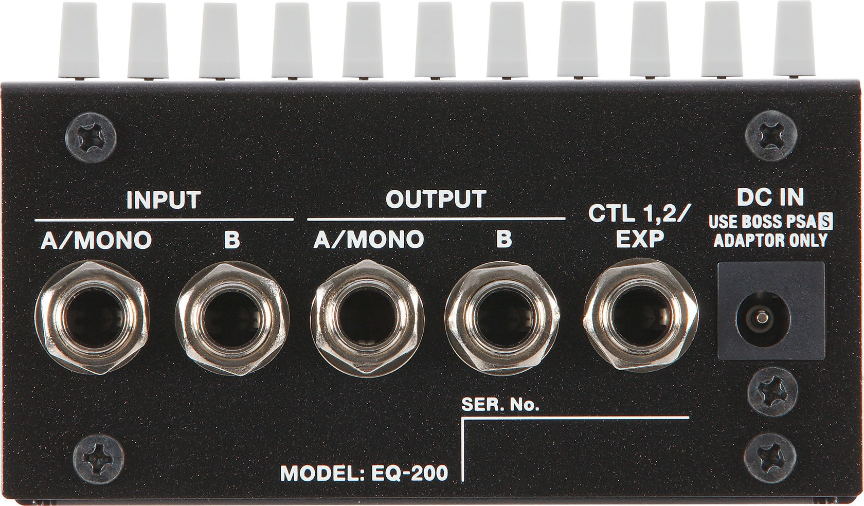 Boss EQ-200 Graphic Equalizer, parametric or graphic equalizer unit