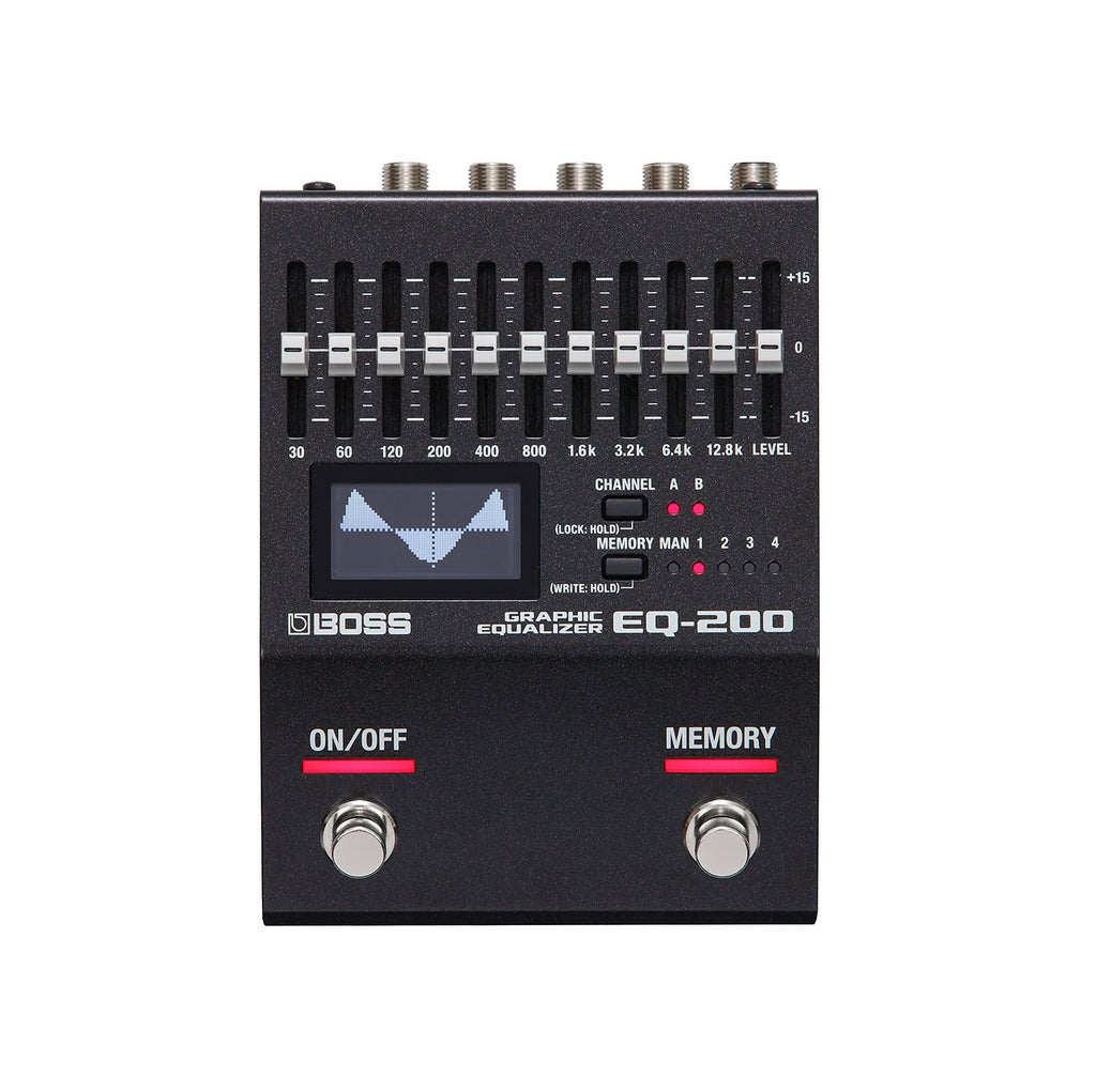 Boss EQ-200 Graphic Equalizer, parametric or graphic equalizer unit