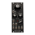 Black Erica Synths Black K-Phaser eurorack module with knobs, toggle switches, and multiple 6.35mm jacks.