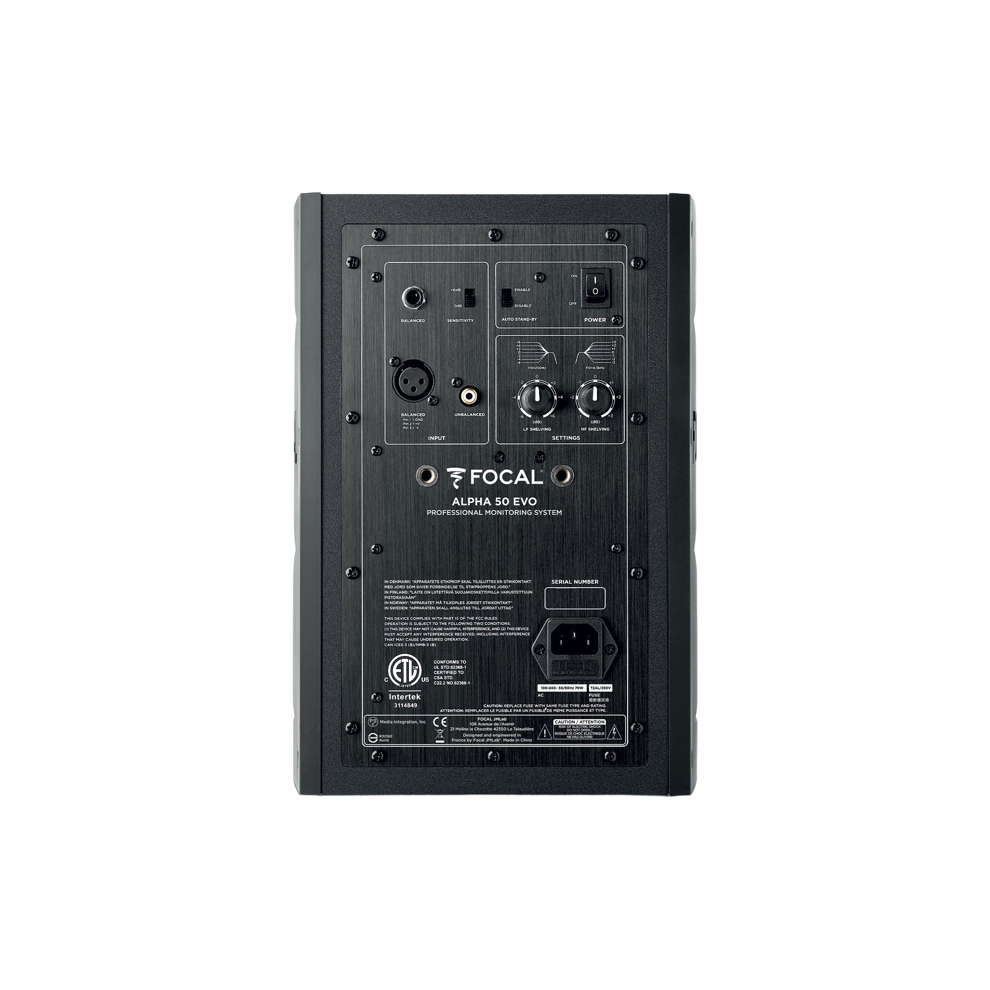 FOCAL Alpha 50 Evo NWG — Studio Monitor, nearfield reference loudspeaker